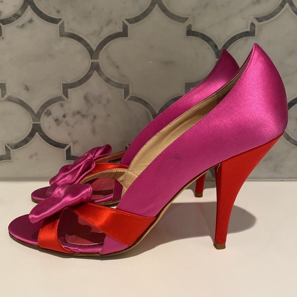 Satin Kate Spade Heels - Picture 3 of 5